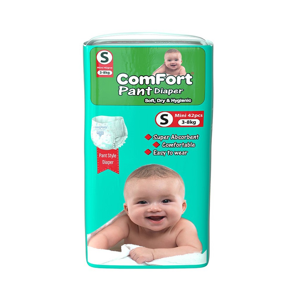 Comfort Baby Diaper Pant S (3-8 kg) - Online Grocery Shopping and Delivery  in Bangladesh