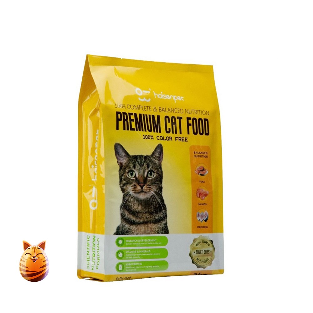 Haisenpet Premium Adult Cat Food Tuna, Salmon & Mackerel - Online ...