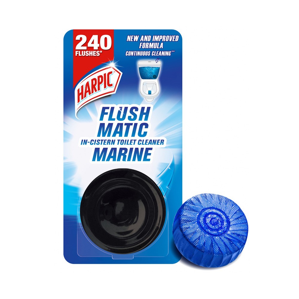 Harpic Flushmatic Marine In-Cistern Toilet Cleaner Block 50 gm - Online  Grocery Shopping and Delivery in Bangladesh