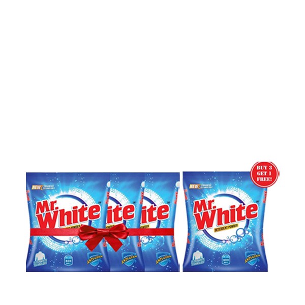 Mister white online detergent powder