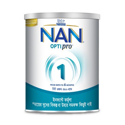 Nestlé Nan Optipro 1 Formula Milk Powder (0-6 M) - Online Grocery