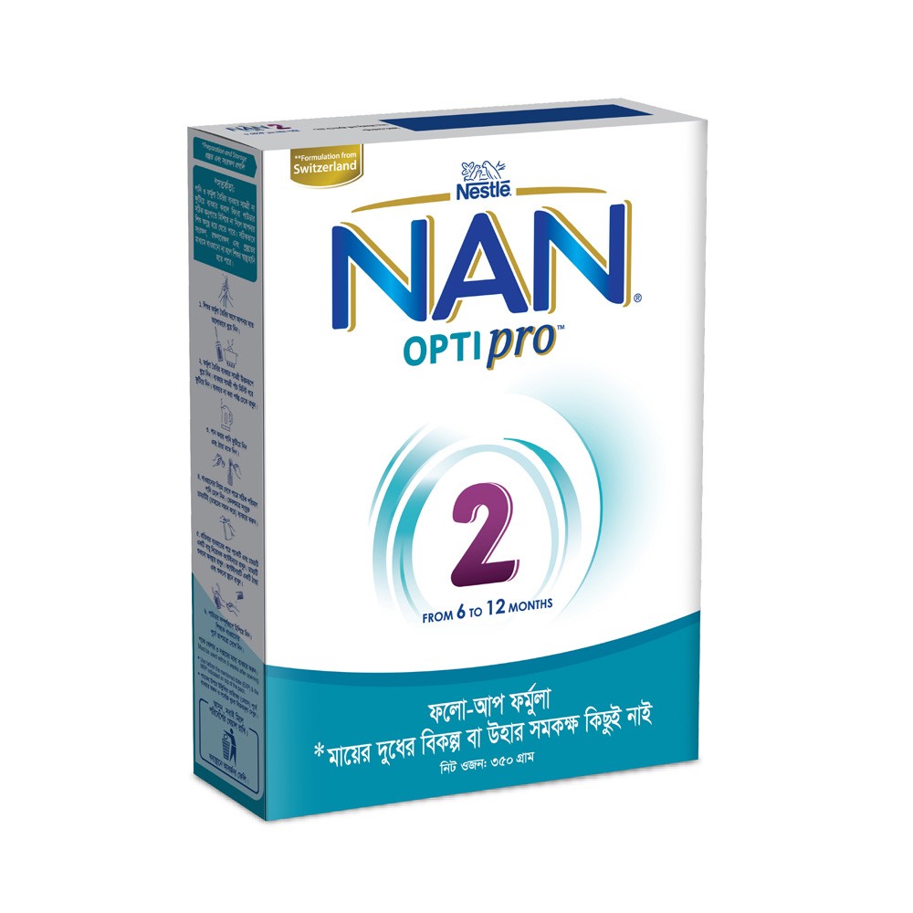 Nestle Nan Optipro 2 Formula Milk Powder (6 M+) - Online Grocery Shopping  and Delivery in Bangladesh