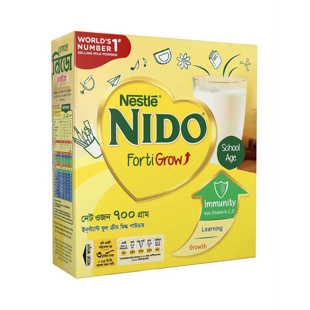 Nestle Nido Fortigrow Full Cream Milk Powder - Online Grocery Shopping and  Delivery in Bangladesh