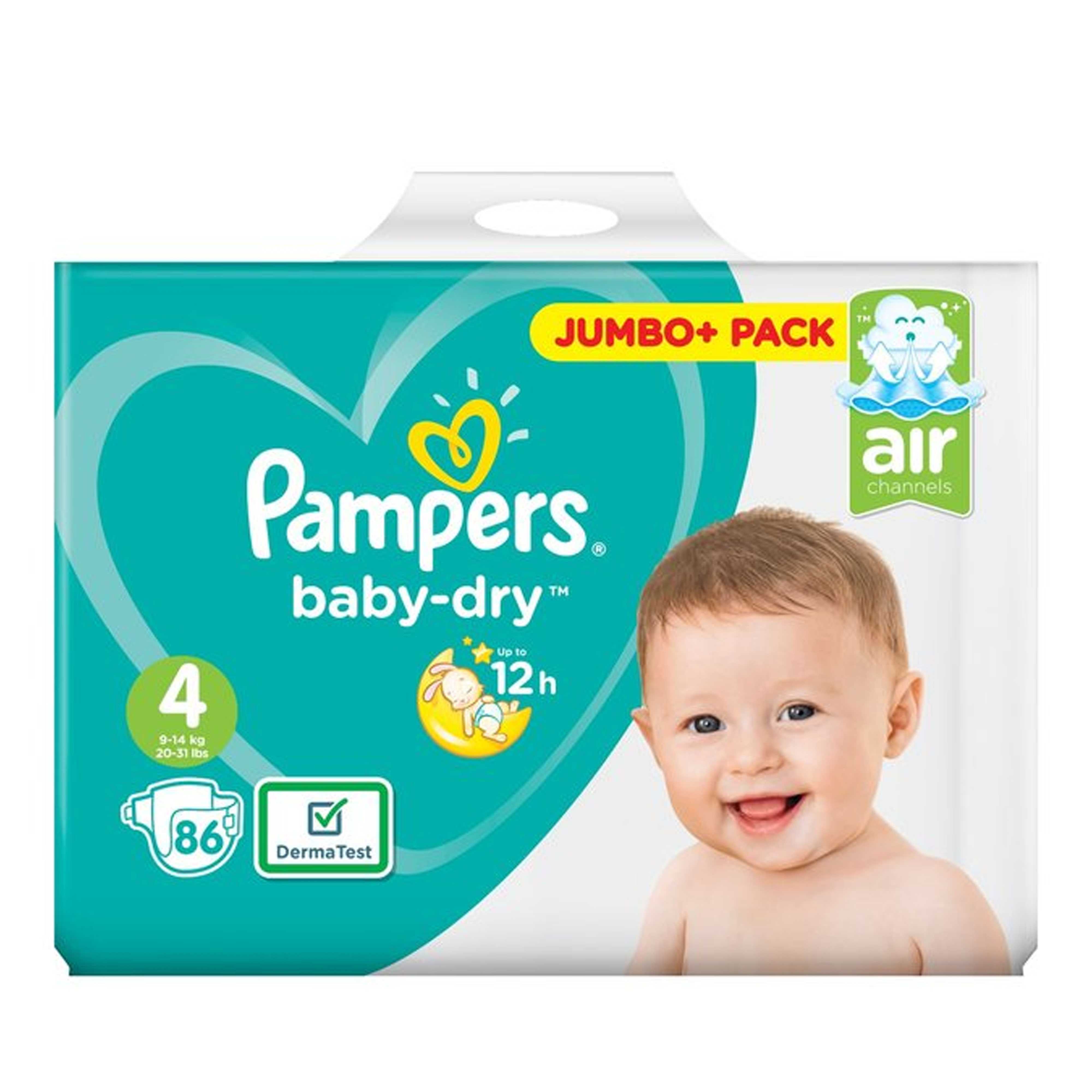 Pampers Baby Dry Size 4 Jumbo Plus Belt 9-14 kg Baby Diapers In Bangladesh - Buy Diapers Chaldal.comBaby Diapers In Bangladesh - Buy Diapers Online At Chaldal.com