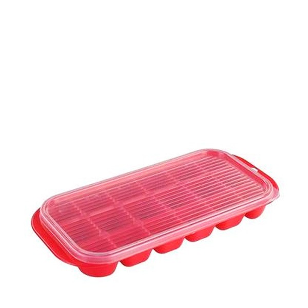 Rfl Daisy Ice Tray With Cover - Red - 82449 : RFL