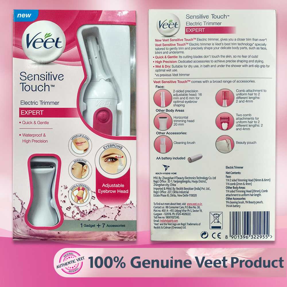 Veet Sensitive Touch Electric Trimmer - Online Grocery Shopping and  Delivery in Bangladesh | Buy fresh food items, personal care, baby products  and more