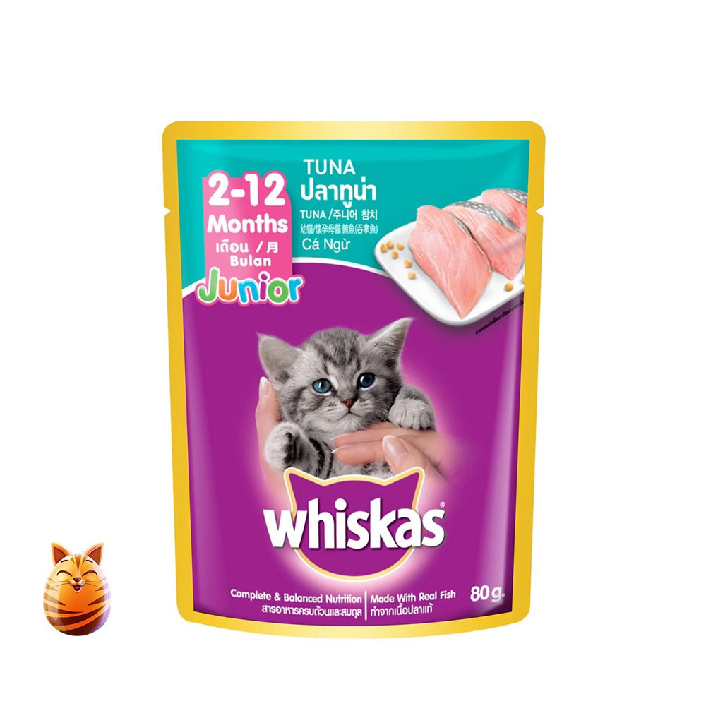 Whiskas Cat Food Junior Tuna Kitten - Online Grocery Shopping and ...
