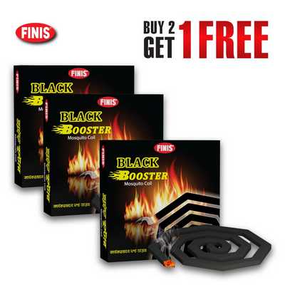Black Booster Mosquito Coil (Buy 2 Get 1 Free) 3 pcs-offer